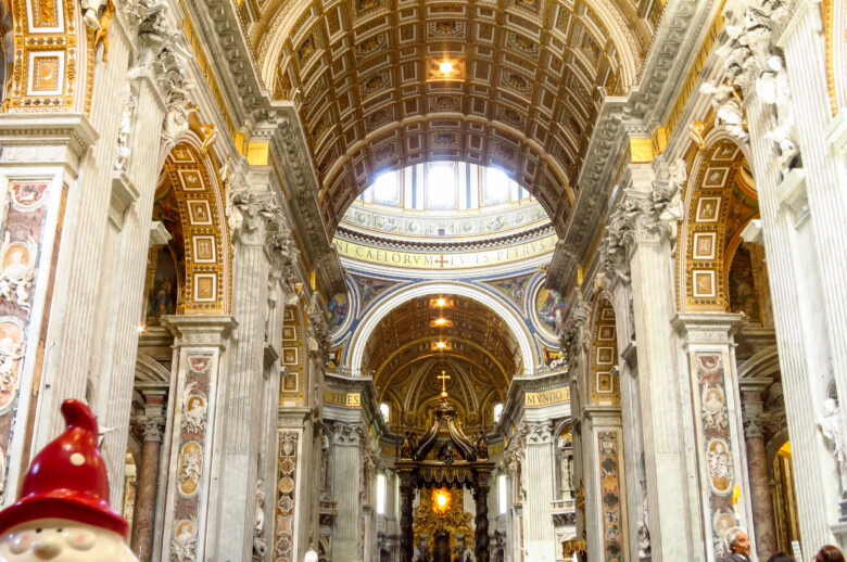 Vatican City State, St. Peter's Basilica from inside